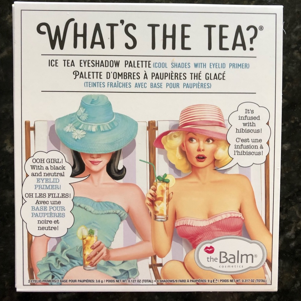 The Balm Whats The Tea Eyeshadow Pallet